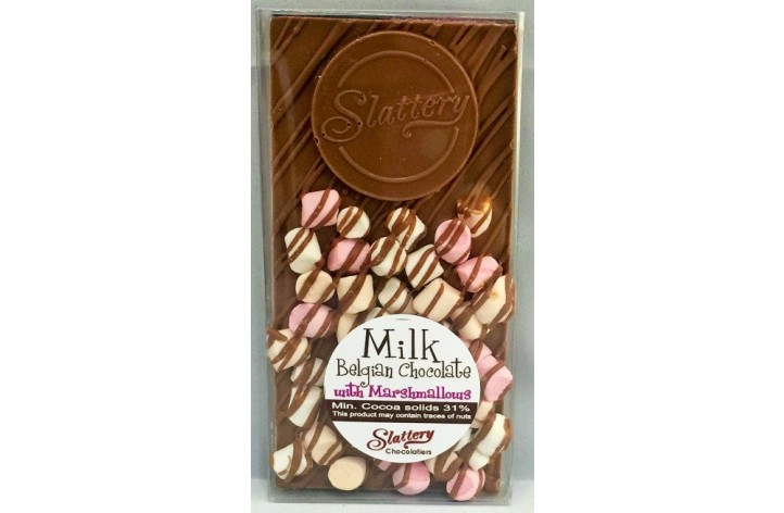 Small Milk Chocolate Bar with Marshmallows